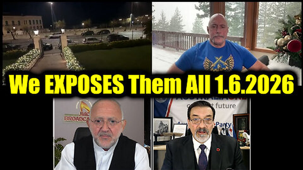 Juan O' Savin, Riccardo Bosi, Michael Jaco & JMC 1.6.26 - We EXPOSED Them All