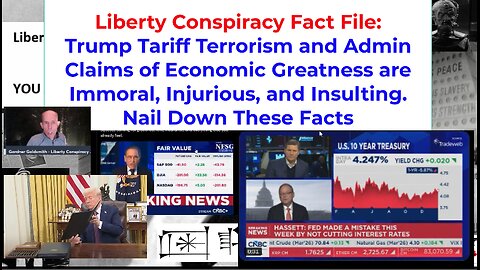 Liberty Fact File: Trump Tariffs, Claims of Economic Greatness Are Injurious and Insulting