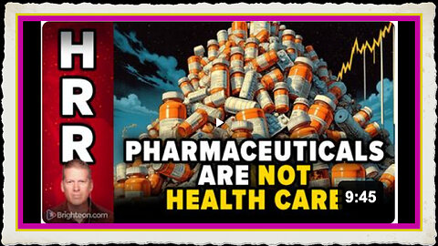 Pharmaceuticals are NOT health care, and making them cheaper won't make America HEALTHY again 