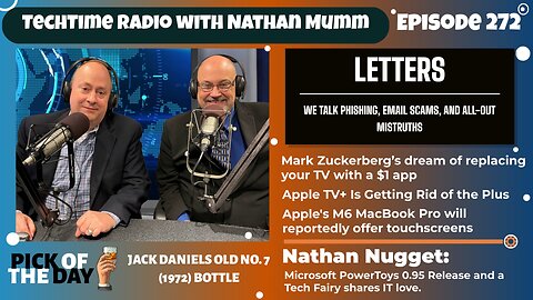 TechTime Radio - Episode 272 for the week of October 21st - 27th, 2025