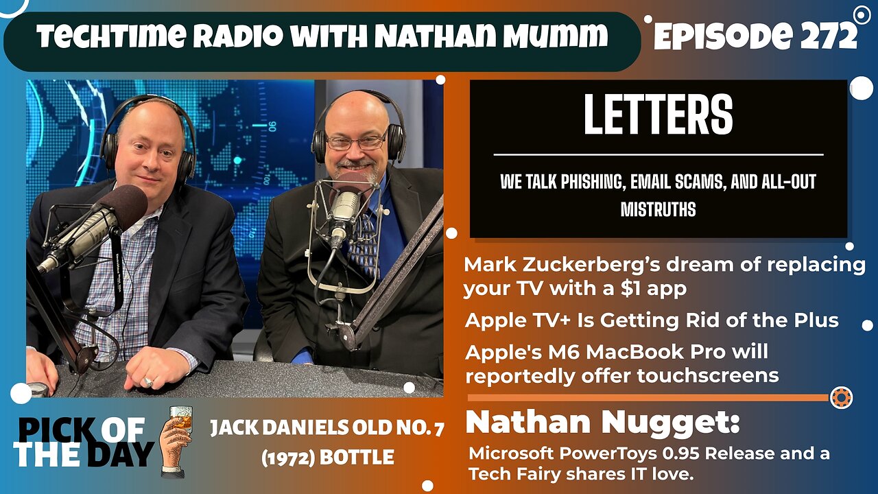 TechTime Radio - Episode 272 for the week of October 21st - 27th, 2025