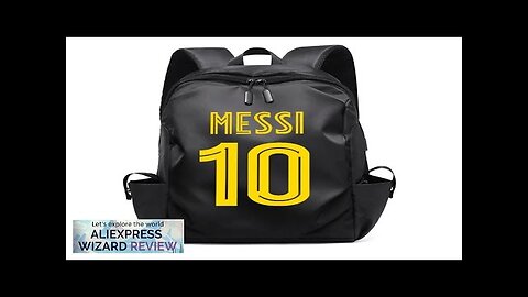 Football Super Stars MES SI Backpack Boy Girl Unisex College Student Backpack Review