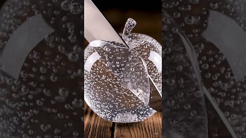 ASMR Glass Fruit Cutting Compilation | 🍋🍉🥥🐉🥭🥝