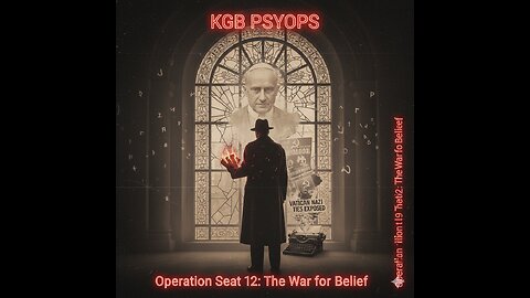 KGB Illegals & Operation Seat 12 — The Art of Psychological Warfare