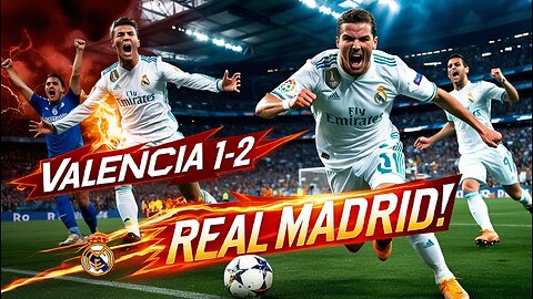 Valencia 1-2 Real Madrid | HIGHLIGHTS |