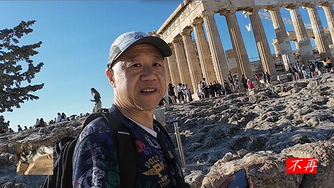 希腊自由行第二集：完整走访卫城、博物馆与观景餐厅/4K Episode 2: Acropolis Journey, Museum Wonders, and a Perfect Rooftop Meal