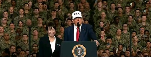 President Trump pays tribute to the first female Prime Minister of Japan