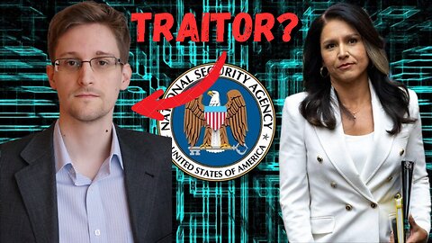 Tulsi Gabbard REFUSES to Call Edward Snowden a TRAITOR, She is CORRECT