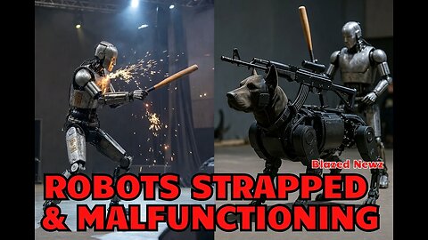 China's Armed Robots Glitch Out – Humanoid Fails, Robo-Dogs Are Strapped