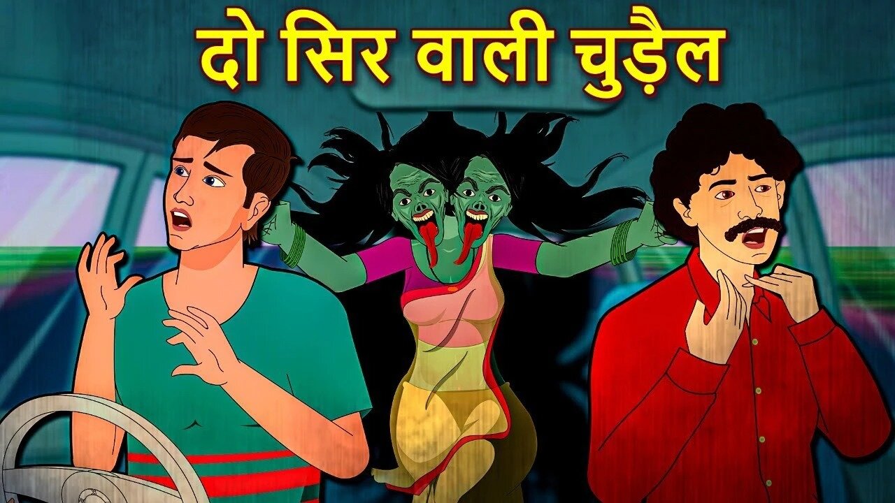 दो सिर वाली चुड़ैल - Horror Stories | Stories in Hindi | Hindi Kahaniya | AREA71 HORROR STORIES