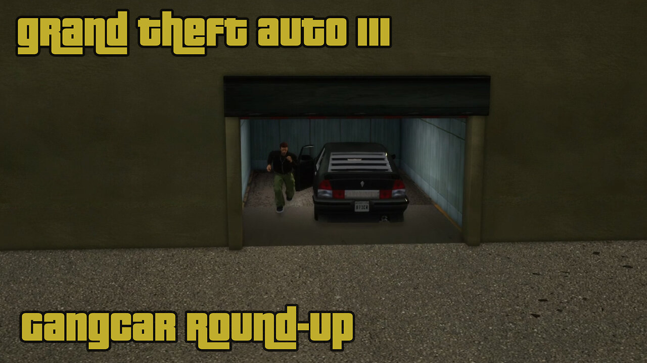 GTA III - The Definitive Edition | Mission #36: GANGCAR ROUND-UP