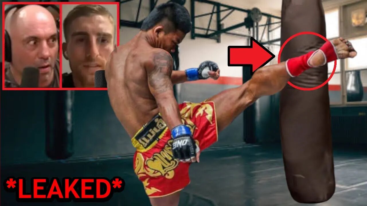 RODTANG SCARY NEW WORKOUTS!👀POWERFUL KICKS! (Joe Rogan & Jon Haggerty REACT) MUAY THAI TRAINING 2025