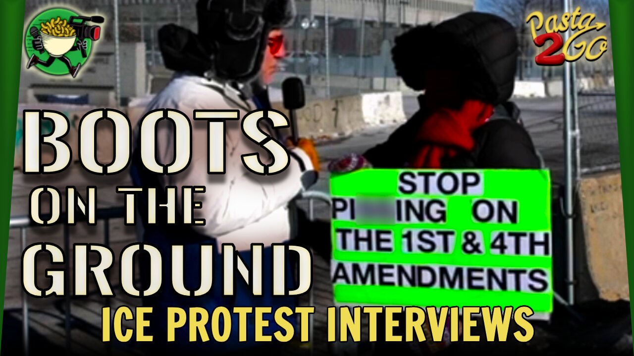 ICE Agents Violate the Constitution - Four Short Interviews with ICE Protestors