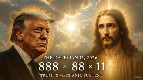 Trump's Divine Countdown: The 888 to 88 Code & The January 11, 2026 SUBTEXT for CHRIST'S Return | Mar-a-Lago Prophecy