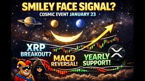 XRP Smiley Face Signal? 🌙 Rare Cosmic Event + XRP Dominance at Major Breakout Zone