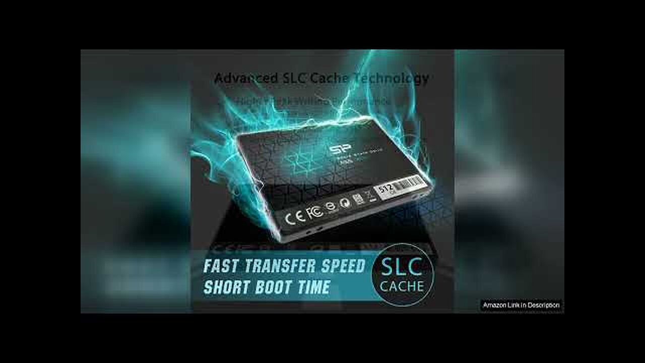 SP 512GB SSD 3D NAND A55 SLC Cache Performance Boost SATA III Review