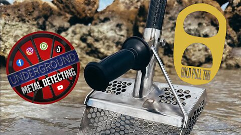 Check out these new GoldPullTab beach scoops for metal detecting!