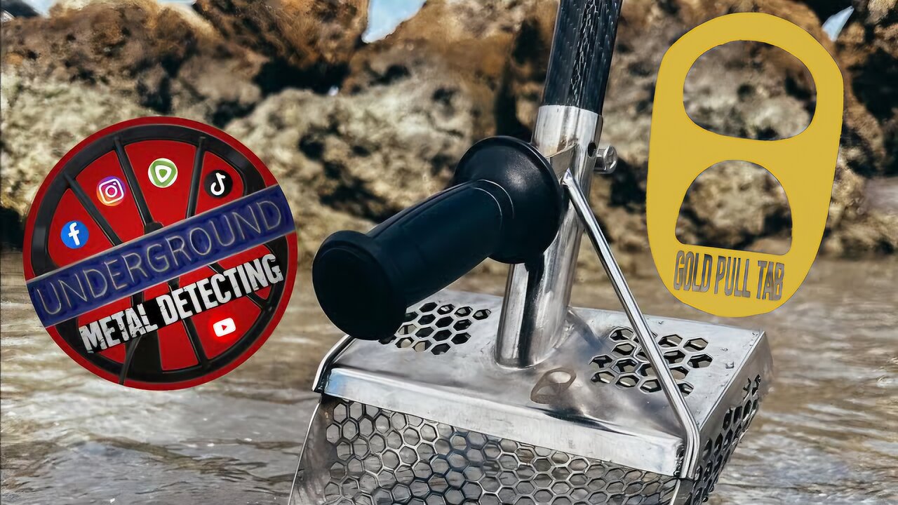 Check out these new GoldPullTab beach scoops for metal detecting!