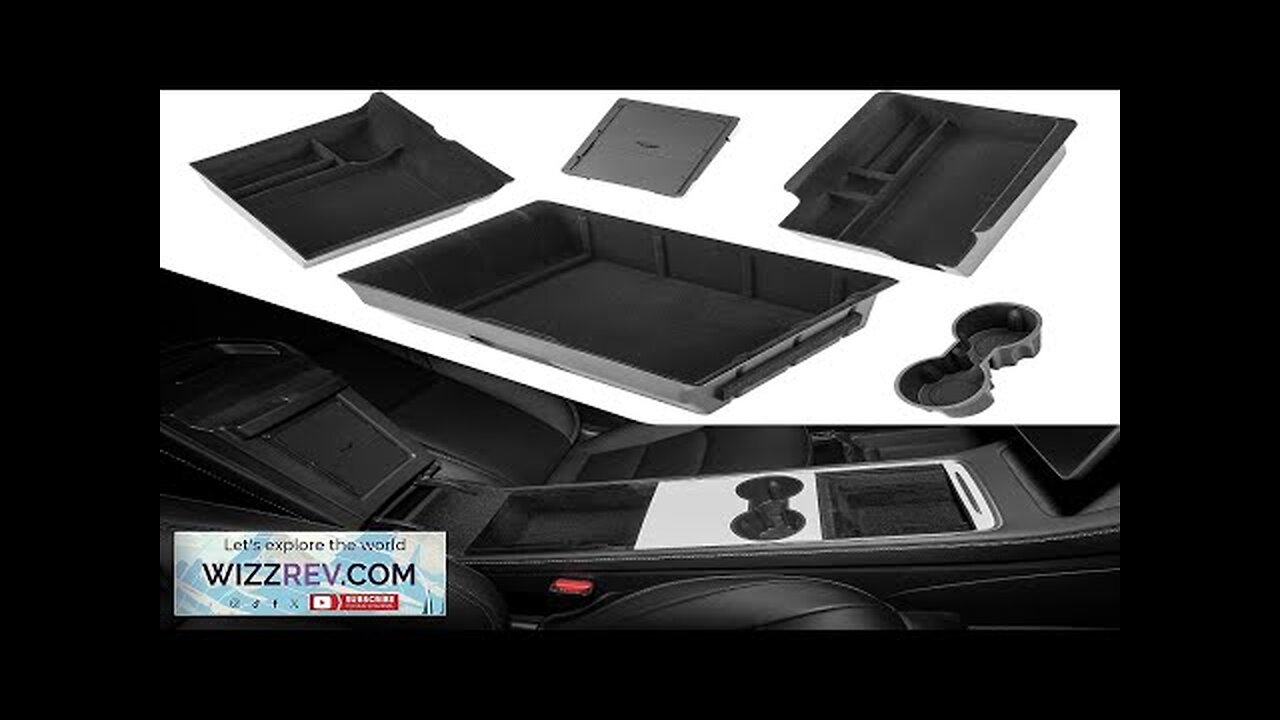 Motrobe Tesla Model Y - Organizador De Consola Central Trase | Cuotas