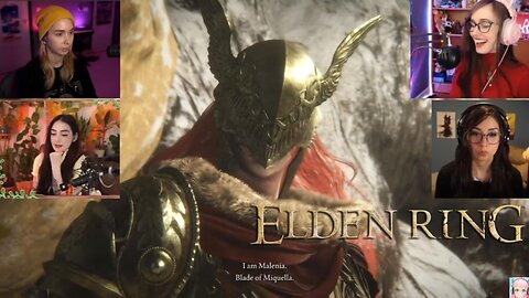 Girl Gamers' Reactions To Malenia: Blade of Miquella For The First TIme [ Elden Ring Clips ]