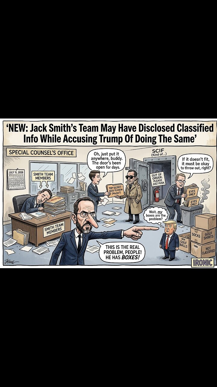 Jack Smithโs Team May Have Disclosed Classified Info While Accusing Trump Of Doing The Same thumbnail