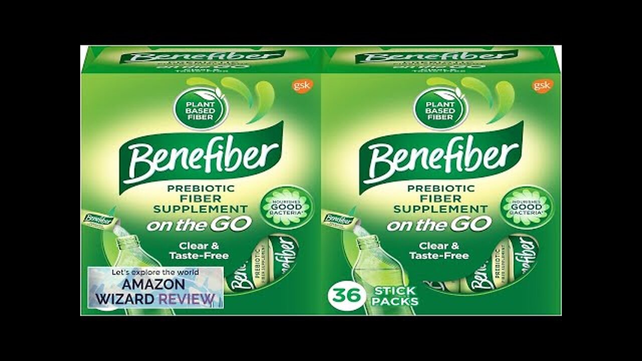 Benefiber On The Go Prebiotic Fiber Supplement Powder for Digestive Health Daily Review