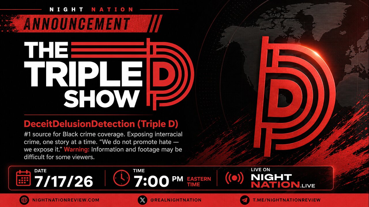 On Black Crime, With Guest: Triple D