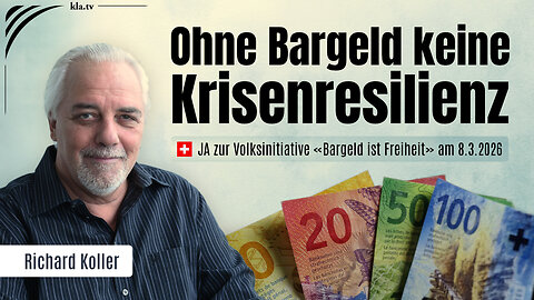 JA zur Volksinitiative «Bargeld ist Freiheit» am 8. März 2026 – Ohne Bargeld keine Krisenresilienz