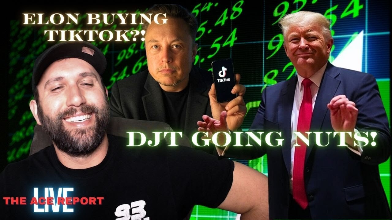 Trump's DJT Stock is EXPLODING Before the Inauguration! And is Elon Musk Going to Buy TikTok?