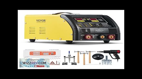 VEVOR Dual Pro Stud Welder Professional 5KW Welder for Steel & Aluminum Review