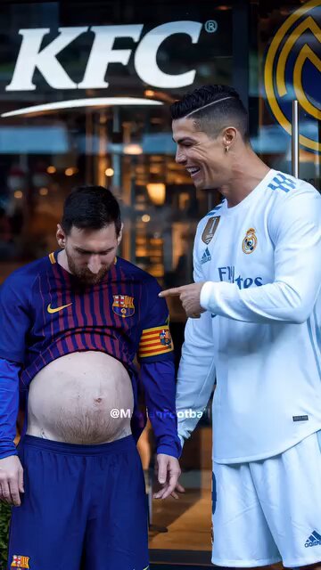 Messi gets jacked 🤣#ai