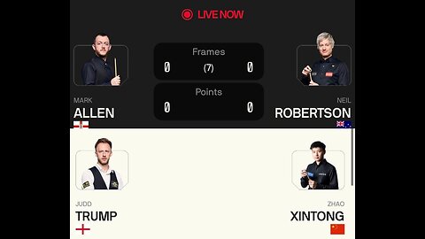 🔴 ถ่ายทอดสดสนุกเกอร์ ศึก ริยาดห์ ซีซั่น 2 คู่รวด