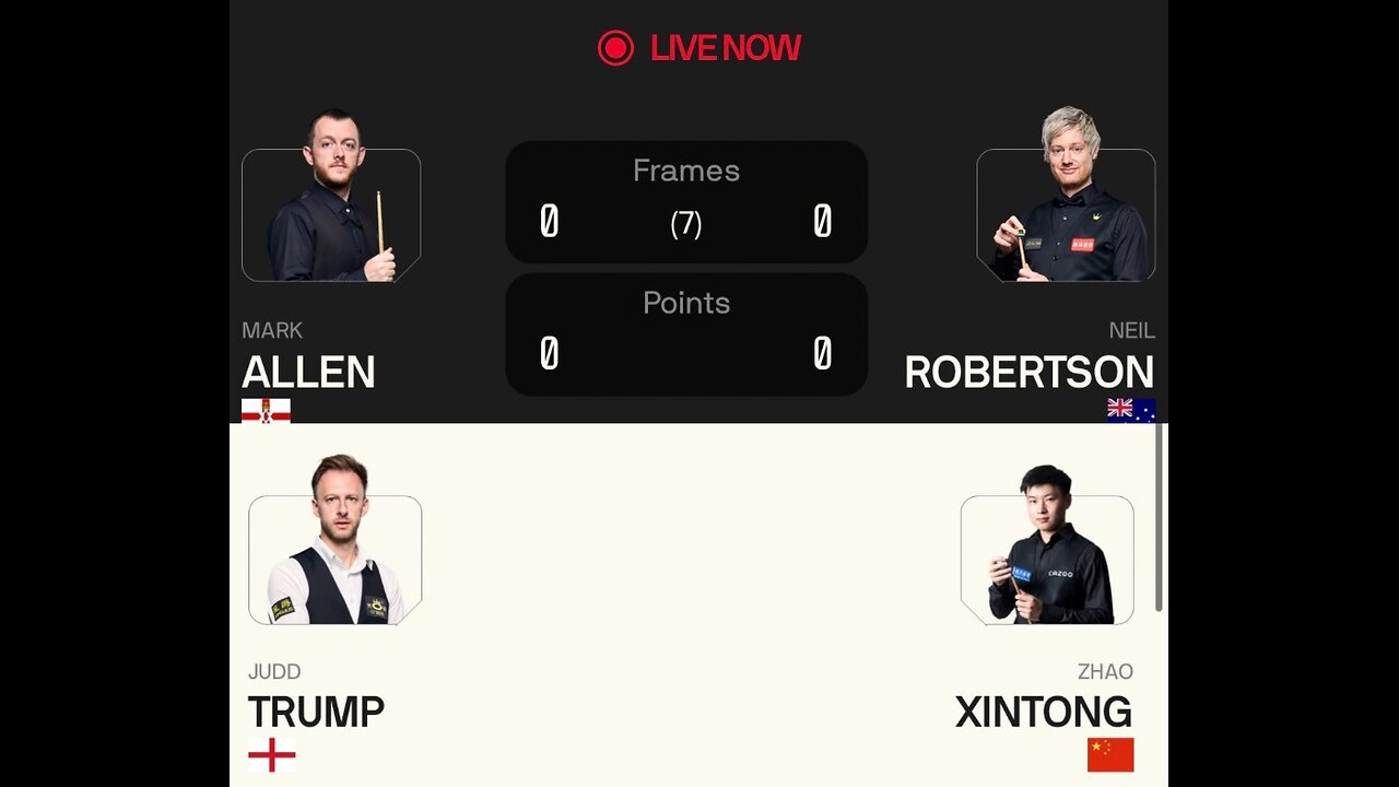 🔴 ถ่ายทอดสดสนุกเกอร์ ศึก ริยาดห์ ซีซั่น 2 คู่รวด