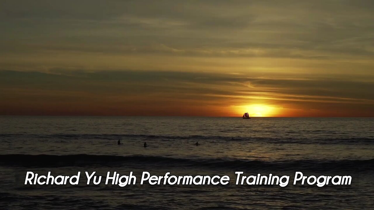 Richard Yu High Performance Training Program