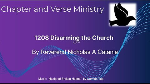 1208 Disarming the Church