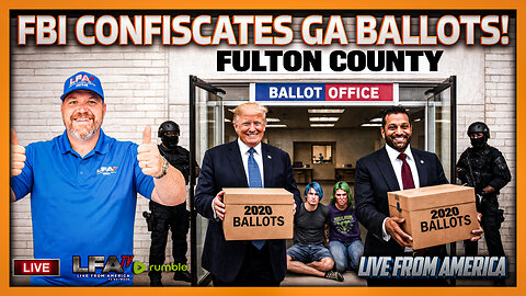 FBI CONFISCATES GA BALLOTS! | LIVE FROM AMERICA 1.29.26 11AM