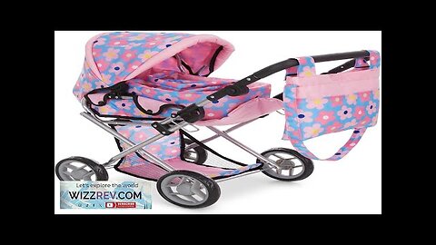 Baby Doll Convertible Pram Stroller with Removeable Travel Bassinet Carrier for Kids Review