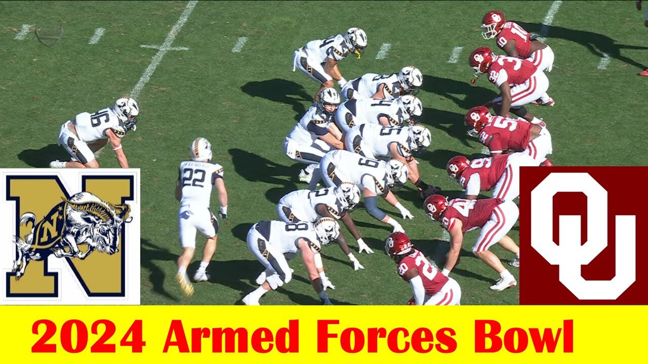 Oklahoma vs Navy Football Game Highlights, 2024 Armed Forces Bowl
