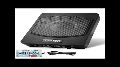 10" 240W Under Seat Car Subwoofer Slim Powered Car/Truck Subwoofer System Review