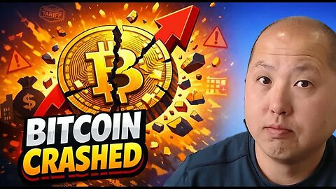 Why Bitcoin Crashed Again | Tariffs, Liquidations & BlackRock’s Big Bet