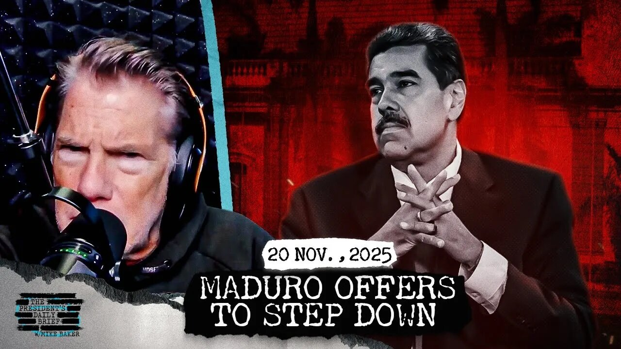 Maduro Offers To Step Down as Trump Okays CIA Ops In Venezuela
