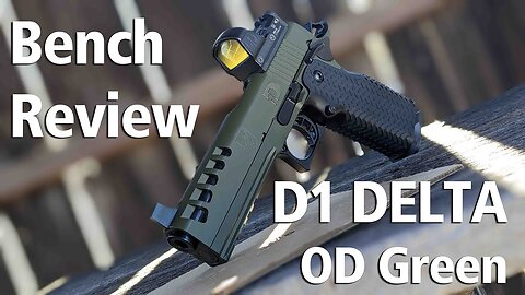 D1 DELTA OD Green & Black Bench Review