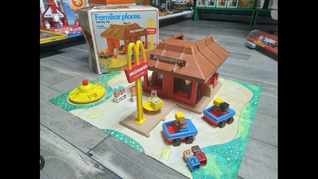 1970s McDonald's toy collection
