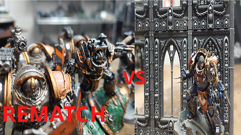 HORUS HERESY BATTLE REPORT (REMATCH) IRON WARRIORS VS NIGHT LORDS