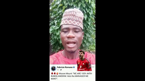 According to Manchester United players we are 100 💯 with Ruben Amorin