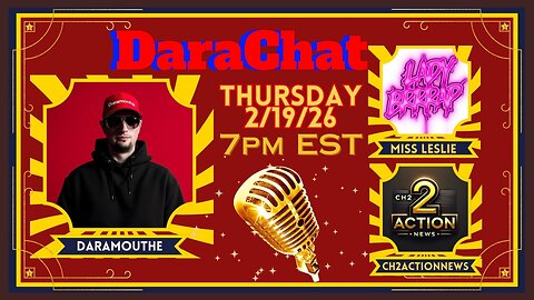 DaraChat: Welcomes Miss Leslie and CH2ActionNews!