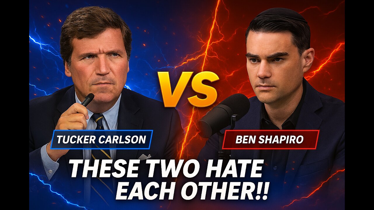 AVD Live! Tucker Carlson Closes The Casket On Ben Shapiro's Career.