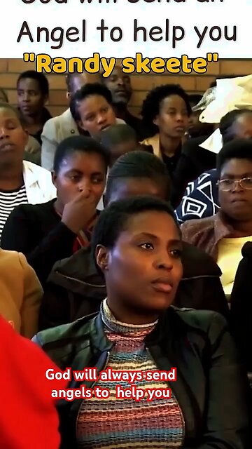 God will send an angel to help you!