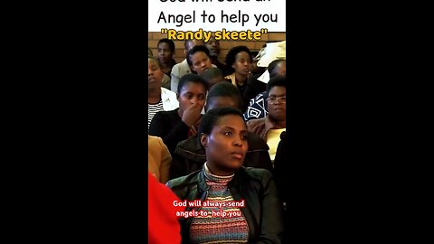 God will send an angel to help you!