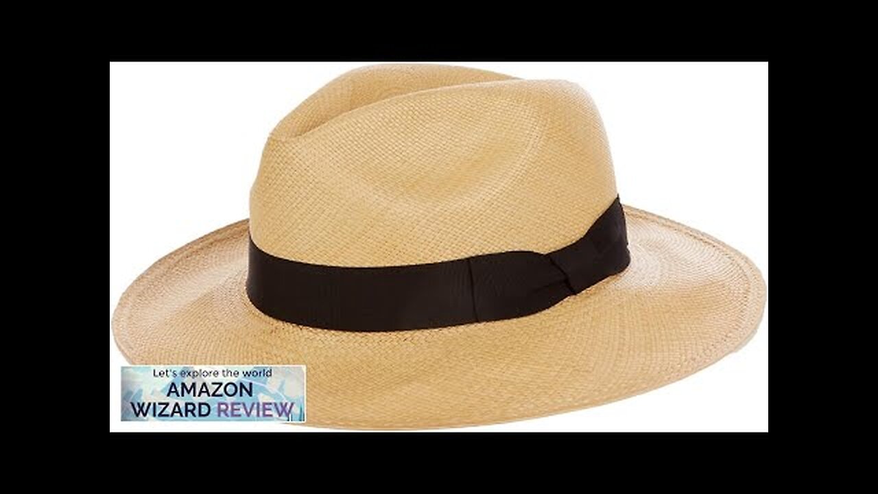 SENSI STUDIO Panama Hat Italian Bow BandThe perfect beach-to-city accessory elegant yet Review